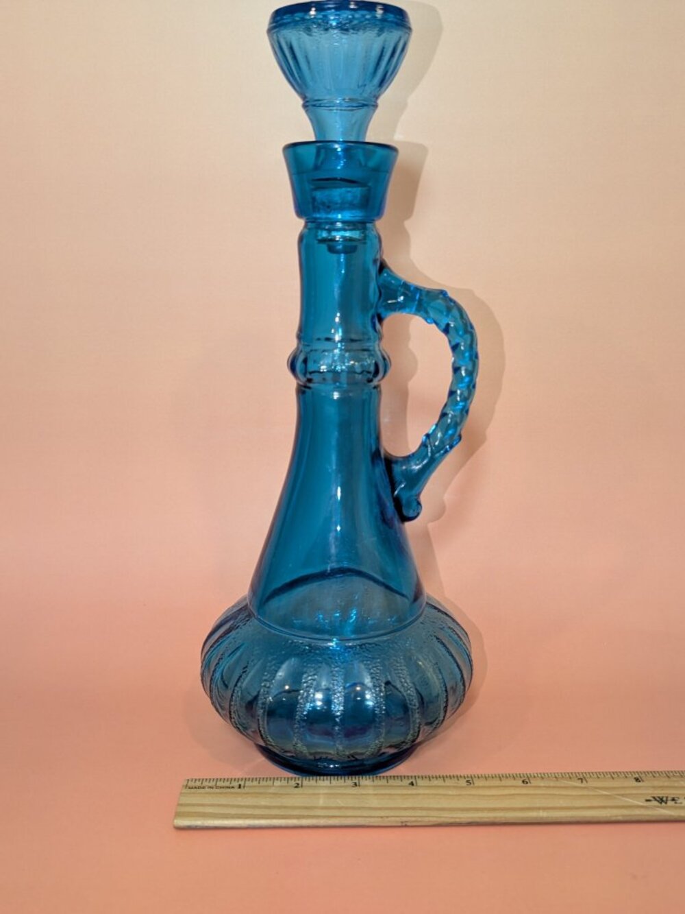 Jim Beam 1964 Blue Decanter I Dream of Jeannie Bottle